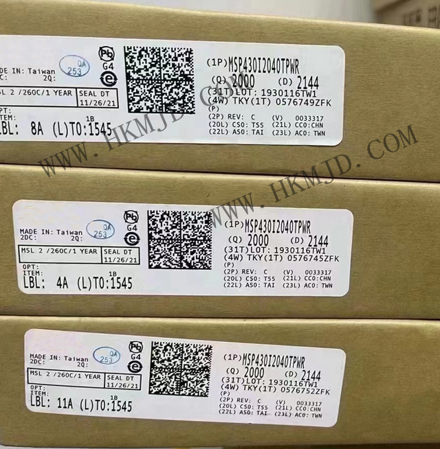 供应嵌入式 MSP430I2040TPWR 16位微控制器 - MCU