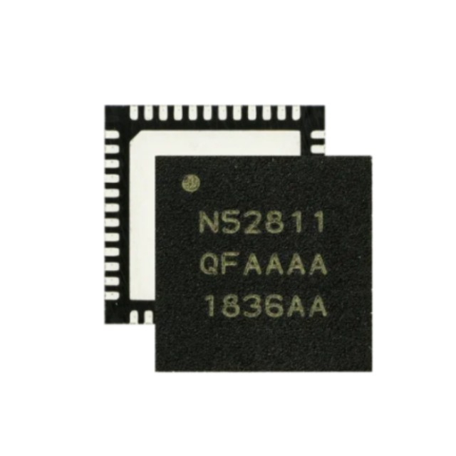 【分销NORDIC】蓝牙IC NRF52811-CAAA-R7/NRF52811-QCAA-B-R7 蓝牙5.2 SoC