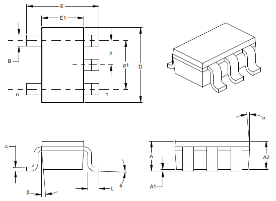 （Microchip）温度传感器TC77-5.0MCTTR-VAO 数字，本地 -40°C ~ 125°C 12 b SOT-23-5