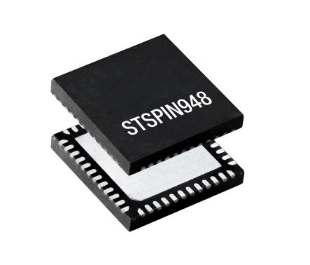 STSPIN948TR（ST/意法）用于有刷直流电机的可扩展 4.5A双全桥驱动器