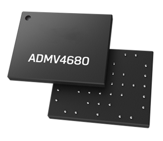 专为用户终端而设计 ADMV4680ACDZ（ADI）10.7GHz 至 14.5GHz、4 通道半双工波束合成器