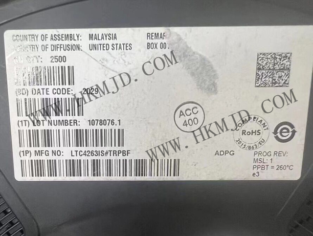 ADI电源IC LTC4263IS#TRPBF LTC4263IS 以太网供电(PoE)接口控制器