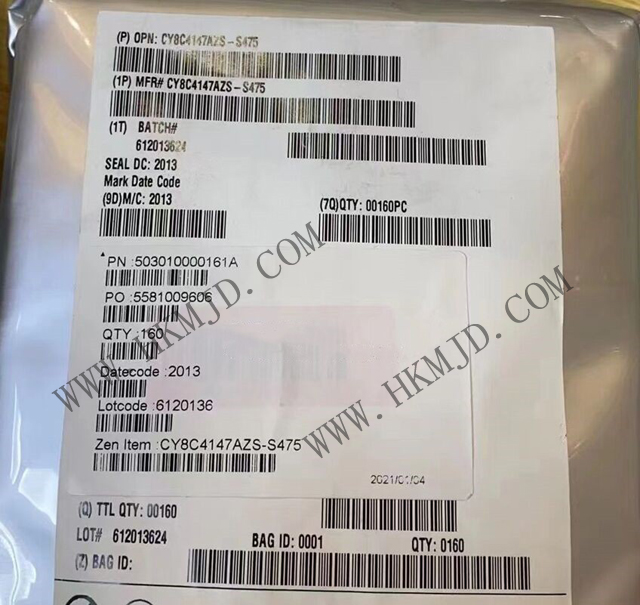 供应32位单片机 CY8C4147AZS-S475 汽车，AEC-Q100，PSOC® 4 CY8C4100S Plus 微控制器 IC