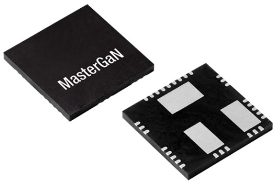 MASTERGAN4（ST）采用两个增强型GaN HEMT的高功率密度6.5A半桥驱动器