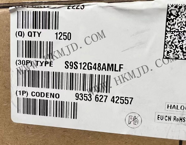 供应NXP微控制器 S9S12G48AMLF 超可靠S12G 16位汽车级MCU