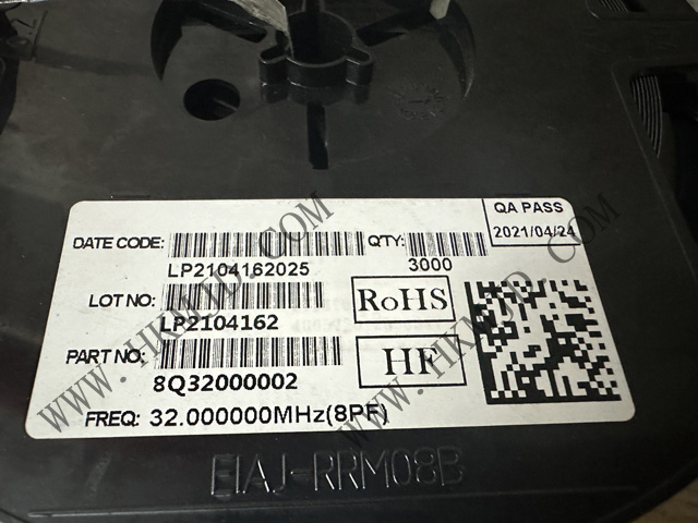 全新原装 8Q系列 8Q32000002 SMD AuSn密封晶体 1.6x1.2x0.35 mm