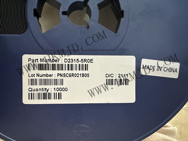 全新原装 NICHTEK D2315-5R0E 贴片电感 DFN1006-2