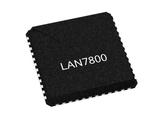 Microchip LAN7800-I/Y9X 超高速USB 3.1 Gen 1至10/100/1000以太网控制器
