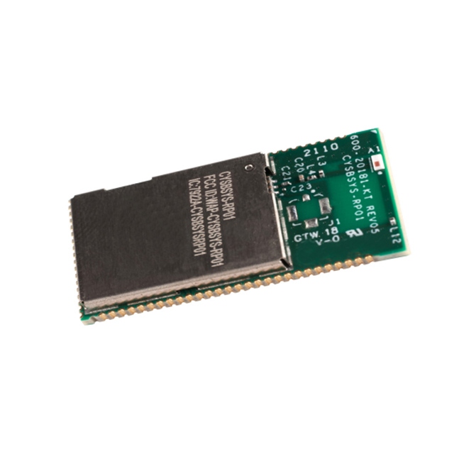 供应英飞凌 CYSBSYS-RP01 WiFi 802.11a/b/g/n 蓝牙 5.0 收发器模块