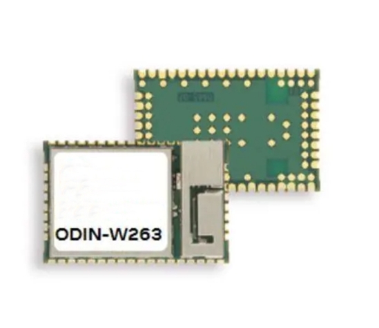 u-blox短距离无线电系列模组：ODIN-W263-06B 独立双频 Wi-Fi 和蓝牙模块