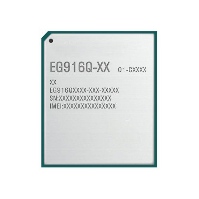 【Quectel】EG916QGLLC-N03-SNNSA 用于 M2M 和 IoT 应用优化的LTE Cat 1 bis 模块