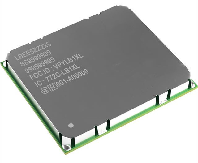 基于NXP平台的LBEE5ZZ2XS-846小型、高性能Wi-Fi® + Bluetooth®模块