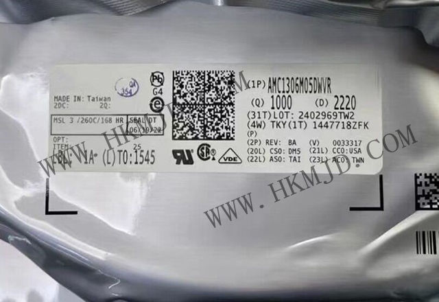 【分销TI】隔离式 ADC AMC1306M05DWVR AMC1306 增强型隔离式调制器