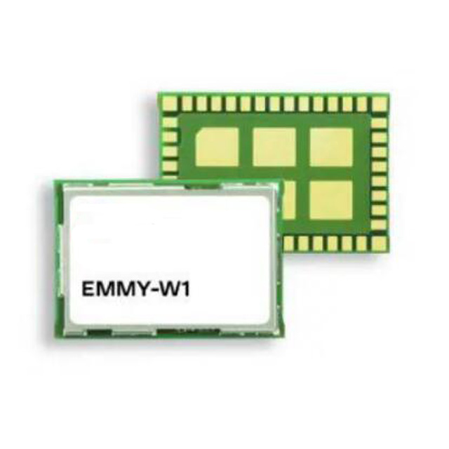 原装【U-BLOX】EMMY-W163-00B 带有 Wi-Fi 和蓝牙的多无线电模块