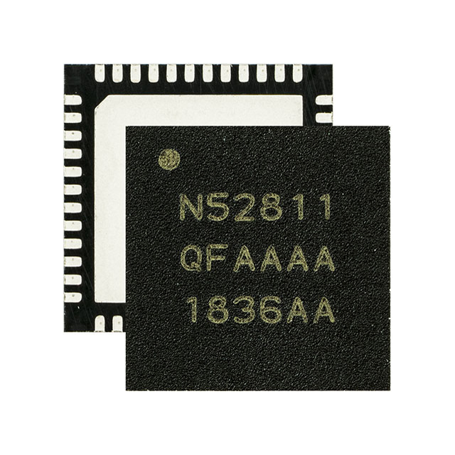 供应原装【Nordic】NRF52811-QFAA-R 2.4GHz 蓝牙 5.4 片上系统