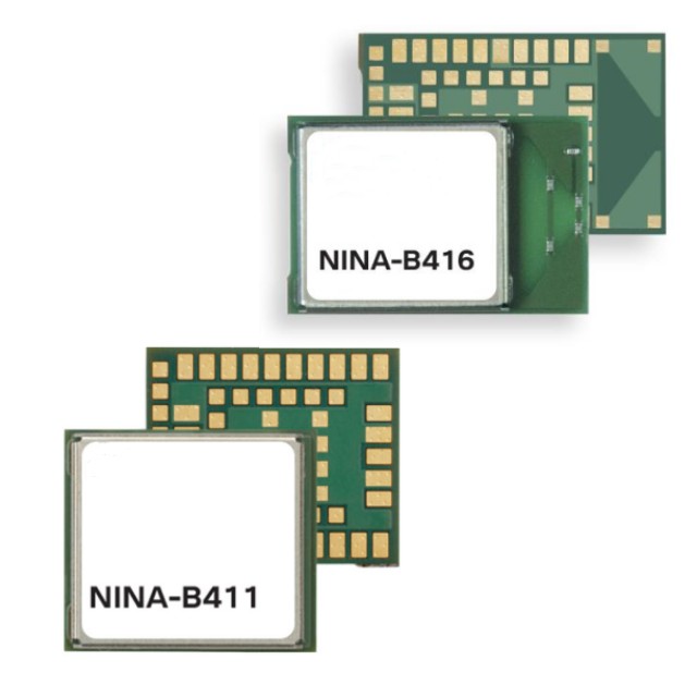 u-blox NINA-B41 系列: NINA-B411-01B / NINA-B416-00B 独立式蓝牙 5.1 低能耗模块