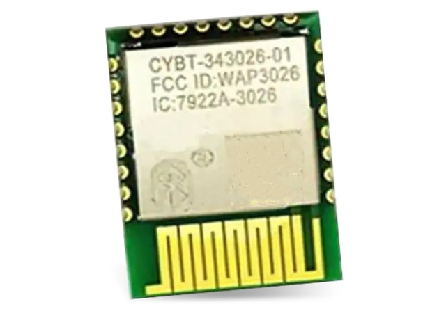 Bluetooth 4.2 Smart Ready模块 CYBT-343026-01采用Cortex-M3 32位处理器