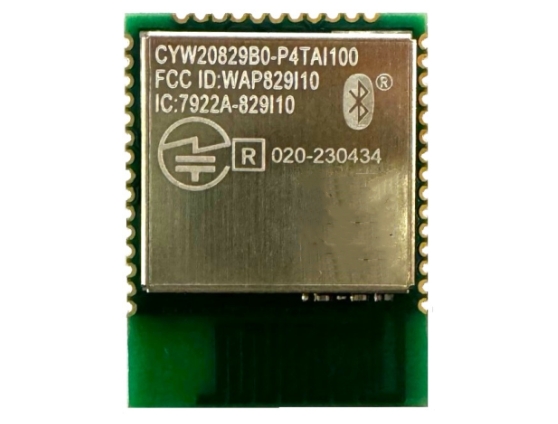 推出全新CYW20829B0P4TAI100 AIROC™Bluetooth®和蓝牙低功耗模块