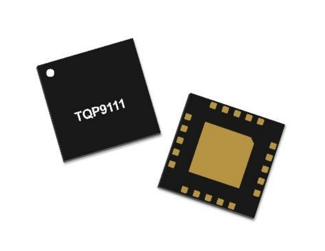 TQP9111是一款射频放大器，1.8至2.7 GHz频率范围、2-Watt