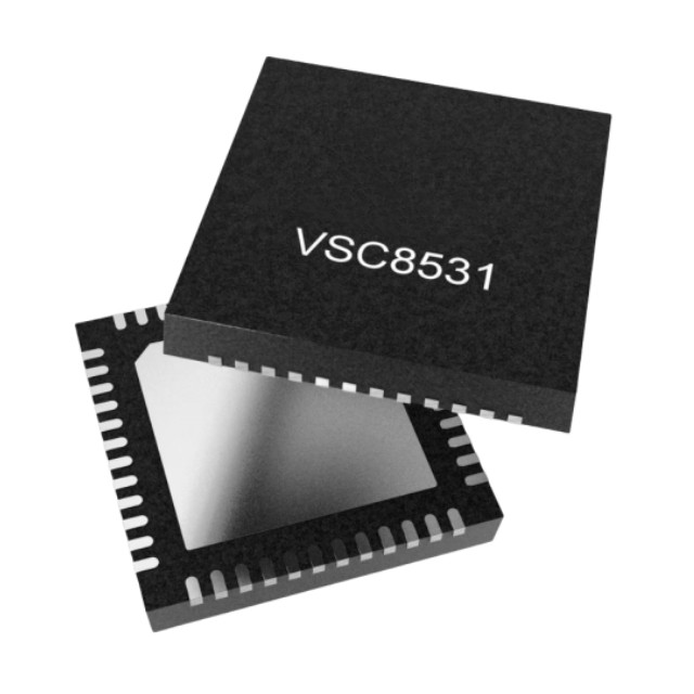 带 RGMII/RMII 接口的 VSC8531XMW-01 单端口千兆以太网收发器
