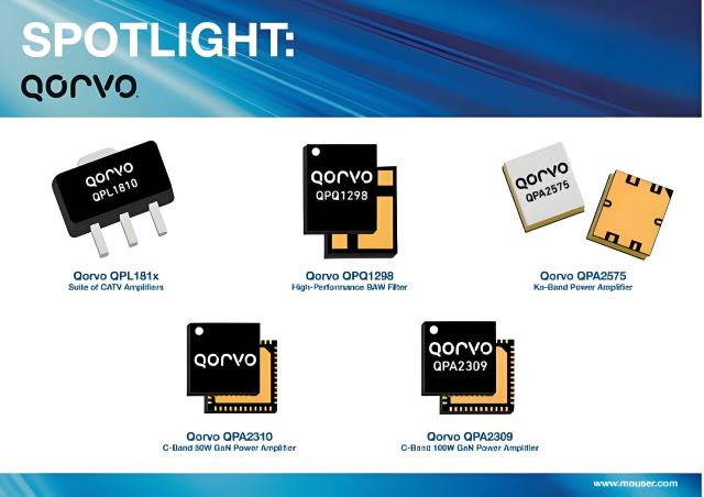 明佳达收购Qorvo集成产品：如射频前端，CATV 混合放大器，Wi-Fi，物联网