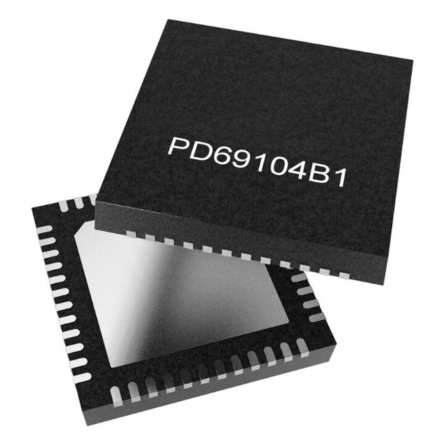 [Microchip PoE 管理器] PD69104B1ILQ 4端口以太网供电（PoE）管理器