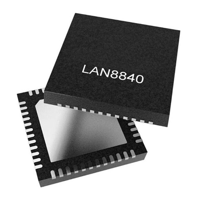 LAN8840-V/PSA (Microchip) 单端口三速以太网物理层收发器 (PHY)