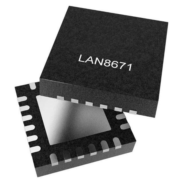以太网PHY收发器 LAN8671C2-E/U3B（Microchip）单对10BASE-T1S以太网 PHY