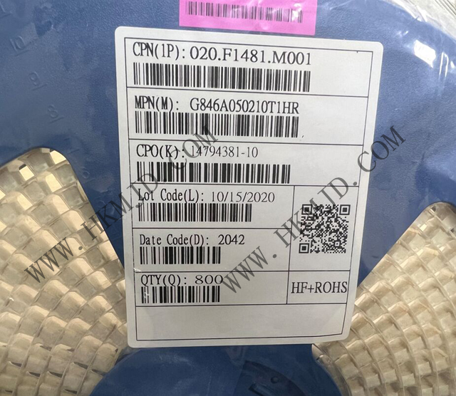 原装Amphenol安费诺连接器 G846A050210T1HR 集管和线壳