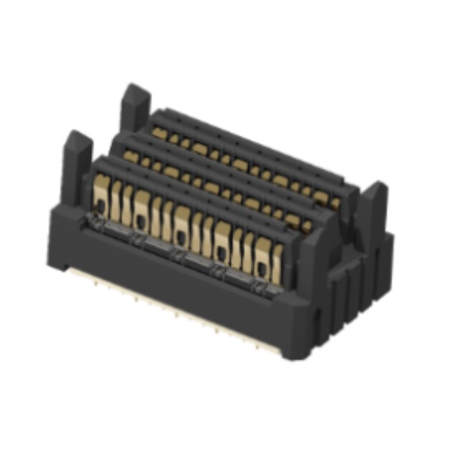 【Amphenol连接器】10160667-101LF EXAMAX2® 112Gb/s 高速背板连接器