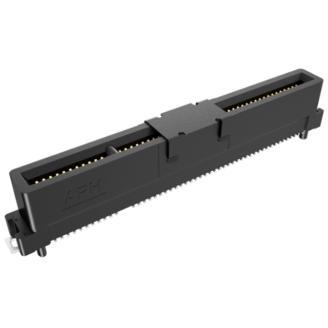 Amphenol CEE009800140311 高速 1.00mm PCIe 卡边缘连接器