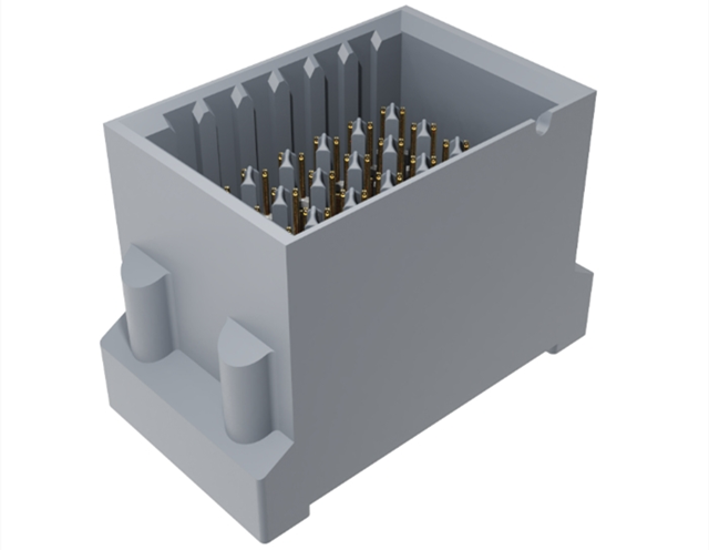 Paladin® HD 112Gb/s 背板连接器（245-4218-11V）4对，8列，2.4mm间距 - Amphenol