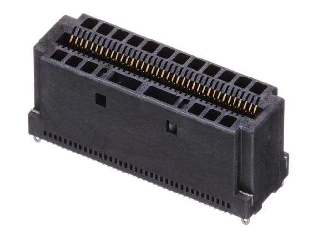 节省空间（CED011481142001）双密度 Cool Edge 0.80 mm 连接器,148POS