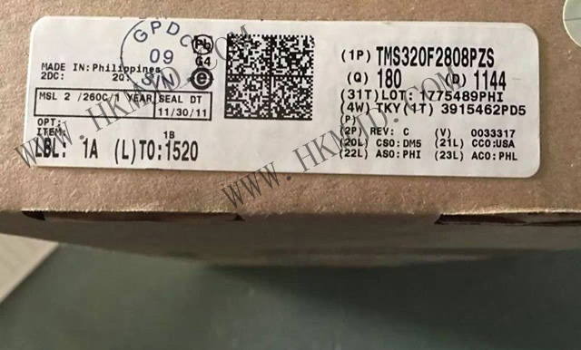 Texas Instruments- TMS320F2808PZS LQFP (PZ) C2000 实时微控制器