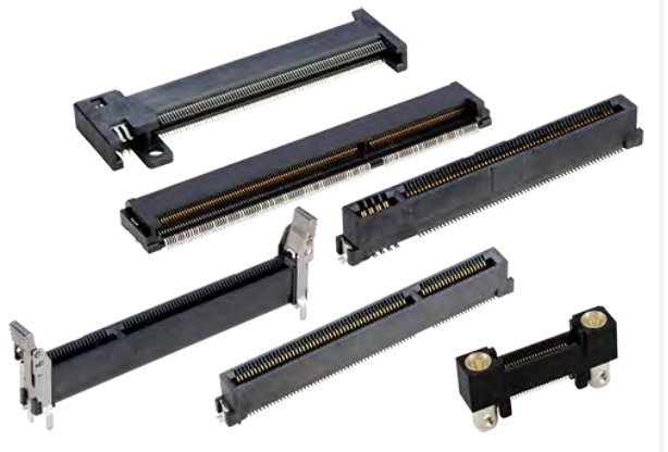 Amphenol安费诺 SE1002023111111 卡缘连接器 CONN EDGE DUAL FMALE 20P 0.026