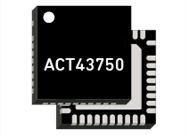 ACT43750-101 一款高度集成的漏极开关和负栅极稳压器PMIC