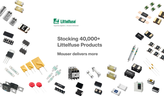 明佳达收购【Littelfuse】产品：汽车传感器，瞬态抑制二极管，电池管理，聚合物ESD抑制器
