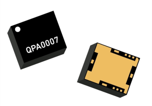 QPA0007S2功率放大器是一款可重新配置的双频段GaN（氮化镓）MMIC
