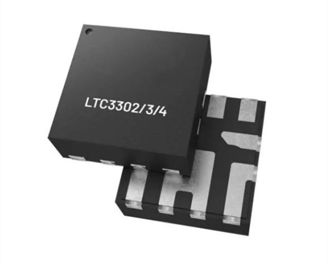 （12-FCQFN）LTC3304CRUCM 高效率、低噪声5V、6A同步降压型稳压器