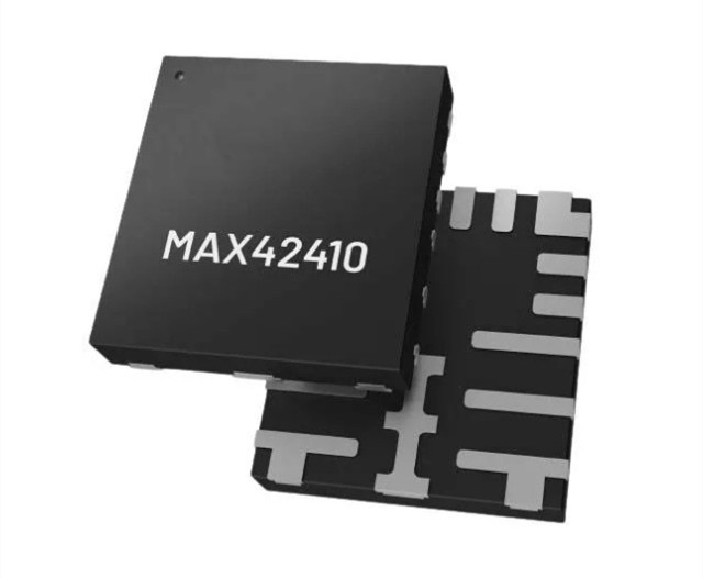 具有双相能力的MAX42410AFOB 36V、10A全集成降压转换器