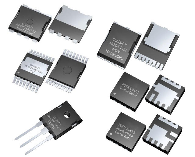 供应Infineon 功率MOSFET：供应 汽车MOSFET、N/P-通道功率MOSFET、碳化硅 CoolSiC™ MOSFET