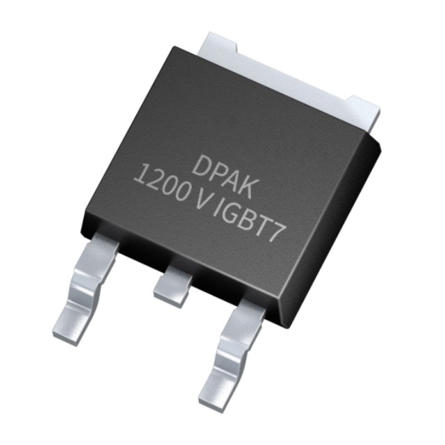 IGBT 晶体管 IGD03N120S7 1200 V、3 A IGBT7 S7，采用 TO-252-3 引脚封装