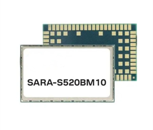 一款用于 ORBCOMM 卫星连接和地面蜂窝网络的 SARA-S520BM10-00B 模块