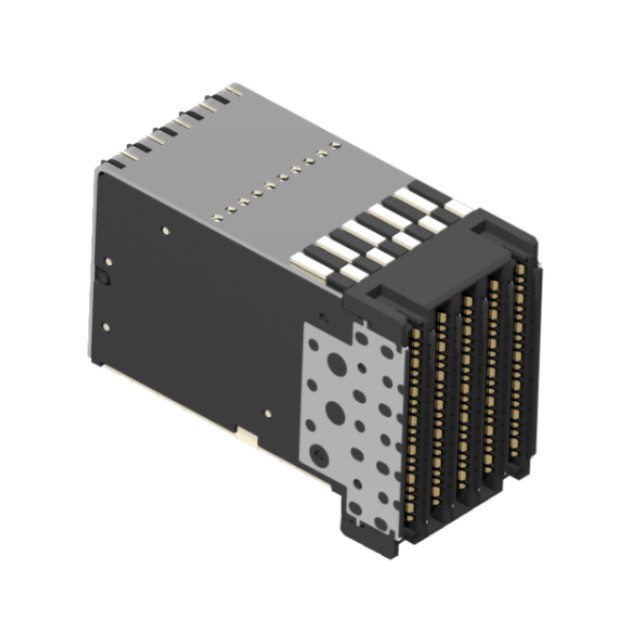 供求背板连接器 10166226-101LF EXAMAX2® 112Gb/s 高速背板连接器
