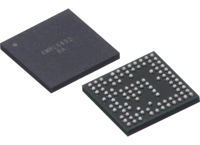 （Millimeter wave）AWRL6432BDBAAMFQ1 单芯片 57GHz 至 64GHz 汽车雷达传感器