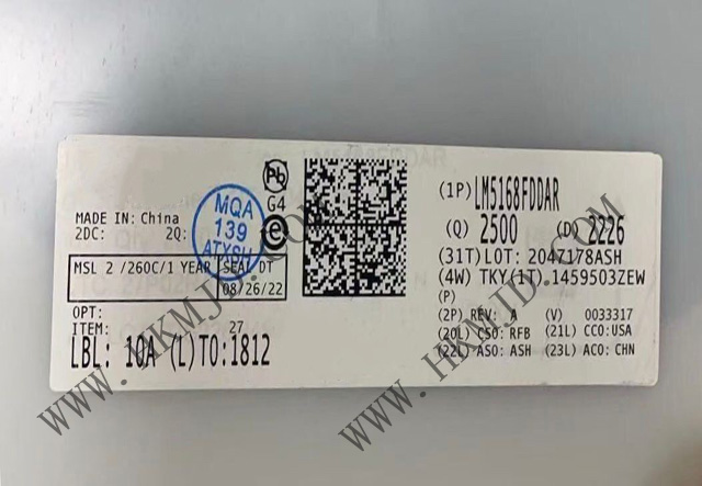 供应 TI LM5168FDDAR：具有 Fly-Buck™ 转换功能的降压转换器