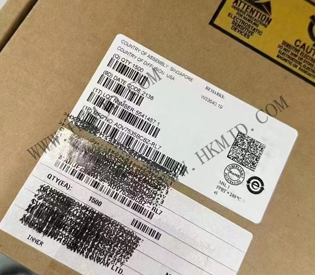 49-WLCSP，ADV7535BCBZ（ADI）是一款带有HDMI发送器的MIPI/DSI接收器