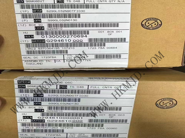 存储器 S29GL032N90TFI030 NOR 闪存 3V 32Mb 并联 90 ns 48-TSOP
