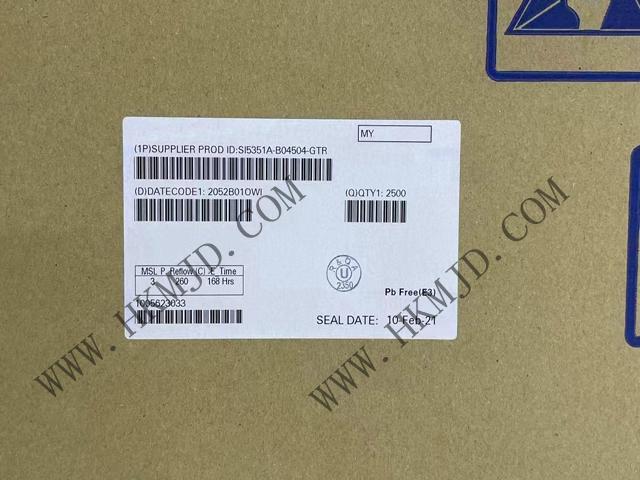 SI5351A-B04504-GTR（Skyworks）可编程任意频率 CMOS 时钟发生器
