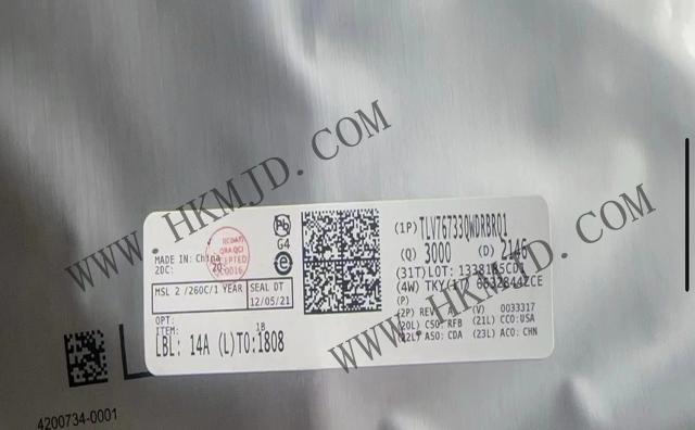 明佳达电子——[供应] TLV76733QWDRBRQ1 (TI) 16V 线性低压差（LDO）稳压器